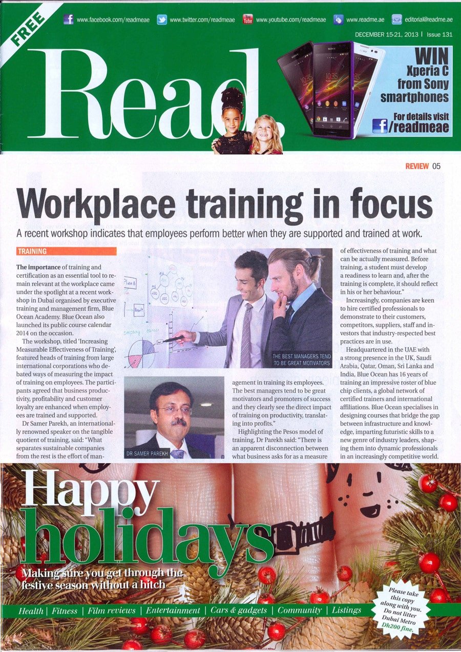 Workplace Training in Focus