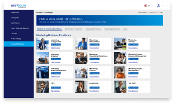 The Mastering Business Excellence catalog