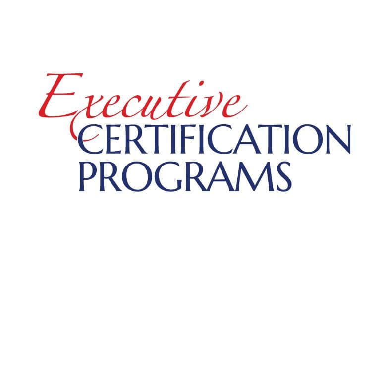 Executive Certification Programs