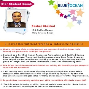 I learnt recruitment trends & interviewing skills, Pankaj Khankal