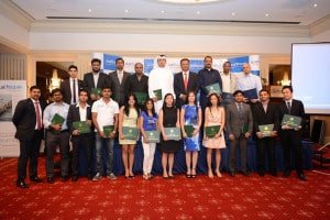  Blue Ocean students receive international certificates at a glittering convocation ceremony at the Radisson Blu Hotel in Dubai recently.