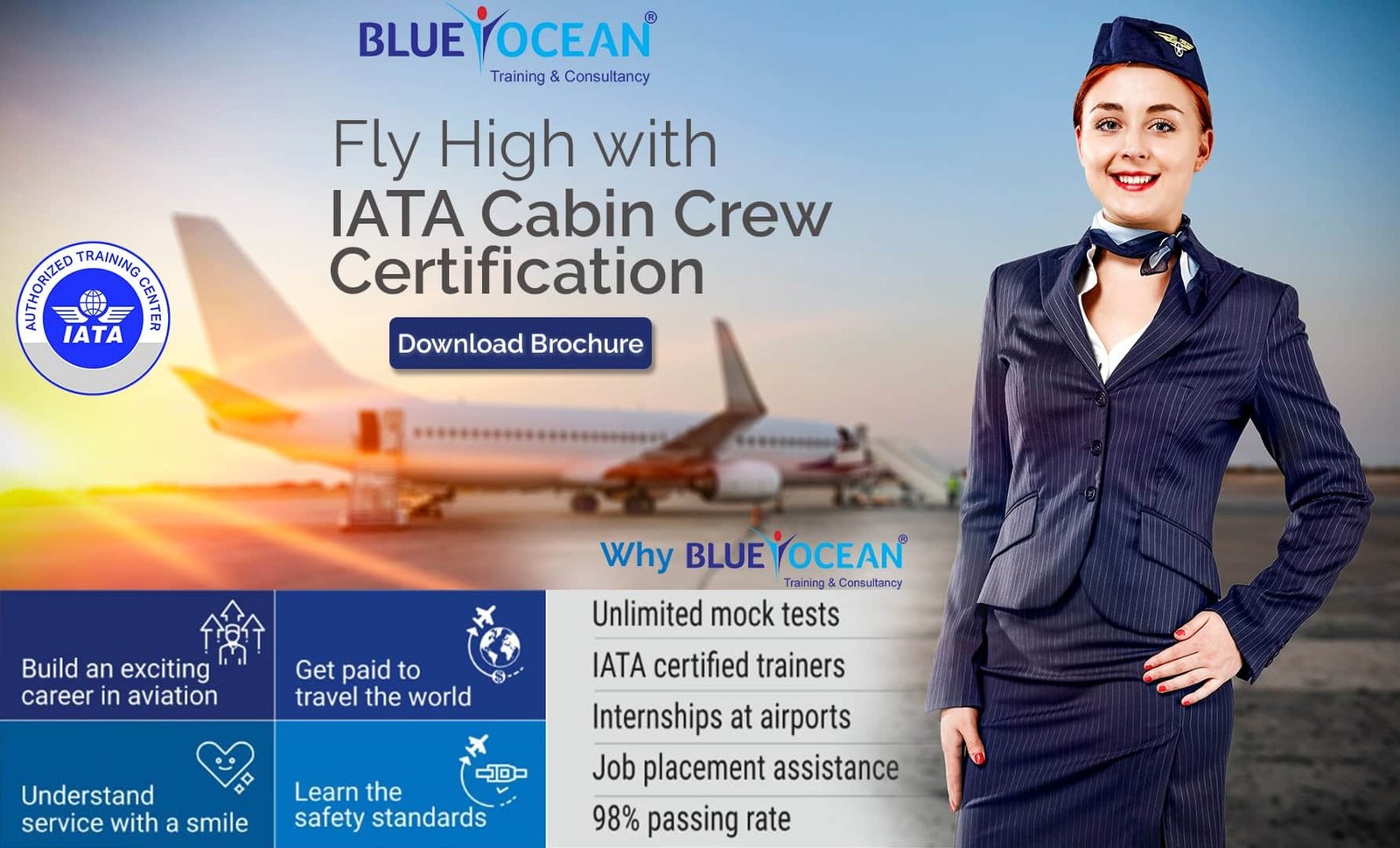 How To Be A Cabin Crew Member - Blue Ocean Academy