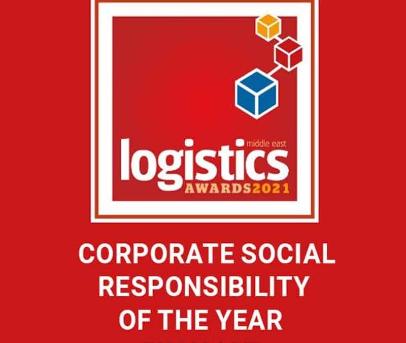 Logistics Middle East Awards 2021 – Corporate Social Responsibility of the Year Finalist