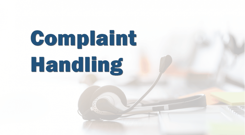 Customer complaints handling and management blue ocean academy