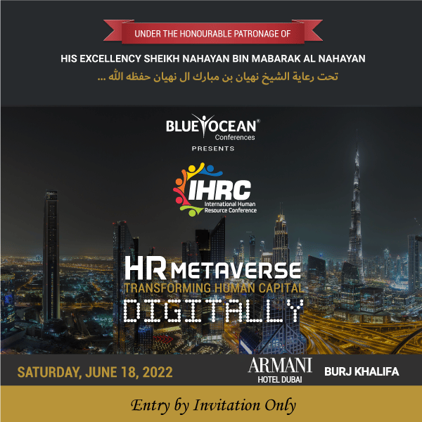 IHRC - International Human Resource Conference - June 18, @ ARMANI Hotel Dubai